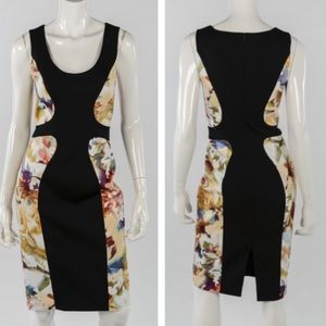 Black Halo Silhouette Dress